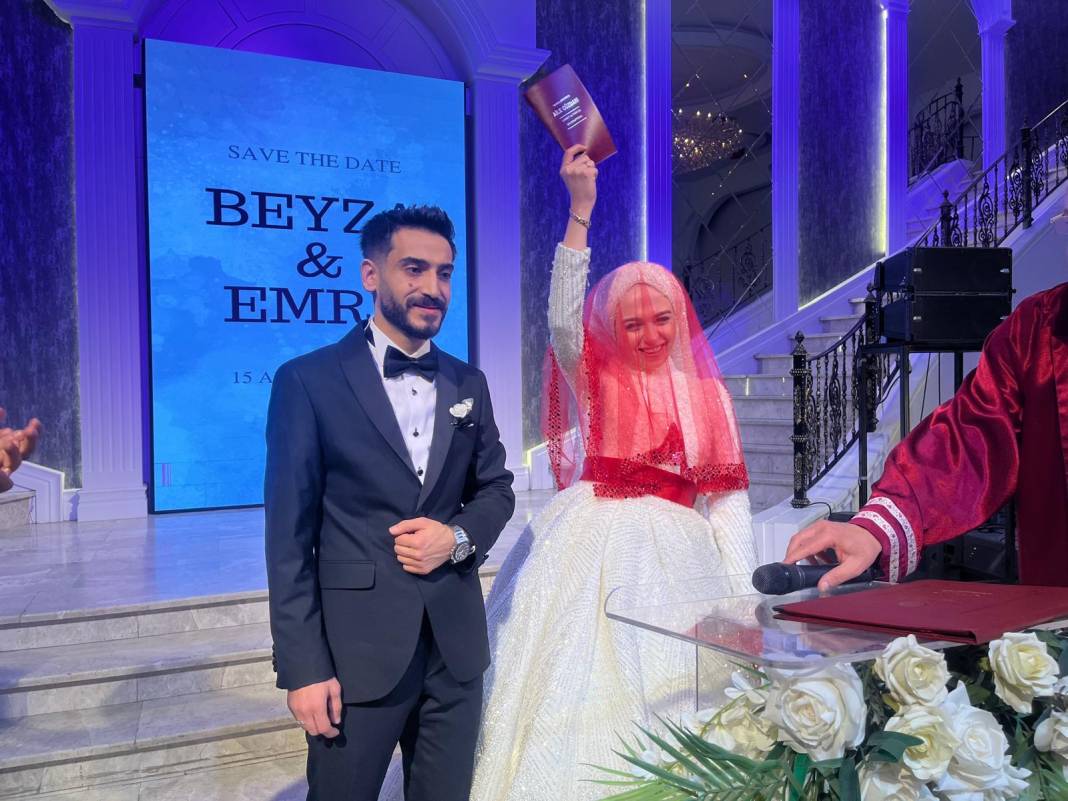 Beyza ve Emre, Diltaş DKM’de evlendi 3